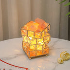 Rubik's Cube Crystal Table Lamp