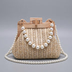 Ivory Pearl Crossbody Bag